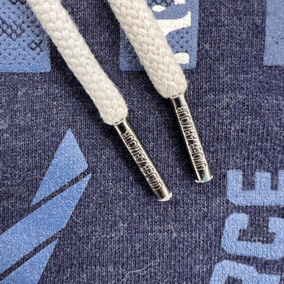 Under Armour USAF Air Force Hoodie Men Large Navy ColdGear Military Athletic - Picture 5 of 12